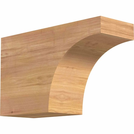 Ekena Millwork Huntington Smooth Rafter Tail, Western Red Cedar, 5 1/2"W x 10"H x 16"L RFT06X10X16HUN00SWR